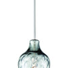Pendant One Light Pendant in Brushed Polished Nickel