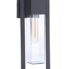 Perimeter One Light Outdoor Wall Mount in Midnight