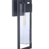 Perimeter One Light Outdoor Wall Mount in Midnight
