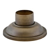 Pier Mount Base in Burnished Bronze