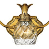 Plantation LED Bath in Burnished Brass