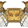 Plantation LED Bath in Burnished Brass