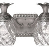 Plantation LED Bath in Polished Antique Nickel