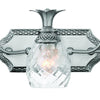 Plantation LED Bath in Polished Antique Nickel