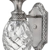 Plantation LED Bath Sconce in Polished Antique Nickel