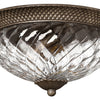 Plantation LED Flush Mount in Pearl Bronze
