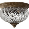 Plantation LED Flush Mount in Pearl Bronze