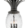 Plantation LED Outdoor Lantern in Museum Black