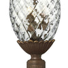 Plantation LED Post Top/ Pier Mount in Copper Bronze