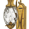 Plantation LED Wall Sconce in Burnished Brass