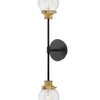 Poppy LED Wall Sconce in Black