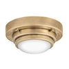 Porte LED Flush Mount/Wall Sconce in Heritage Brass