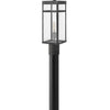 Porter LED Post Top or Pier Mount in Aged Zinc