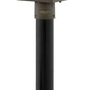 Porter LED Post Top/ Pier Mount in Oil Rubbed Bronze