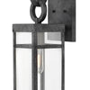 Porter LED Wall Mount in Aged Zinc