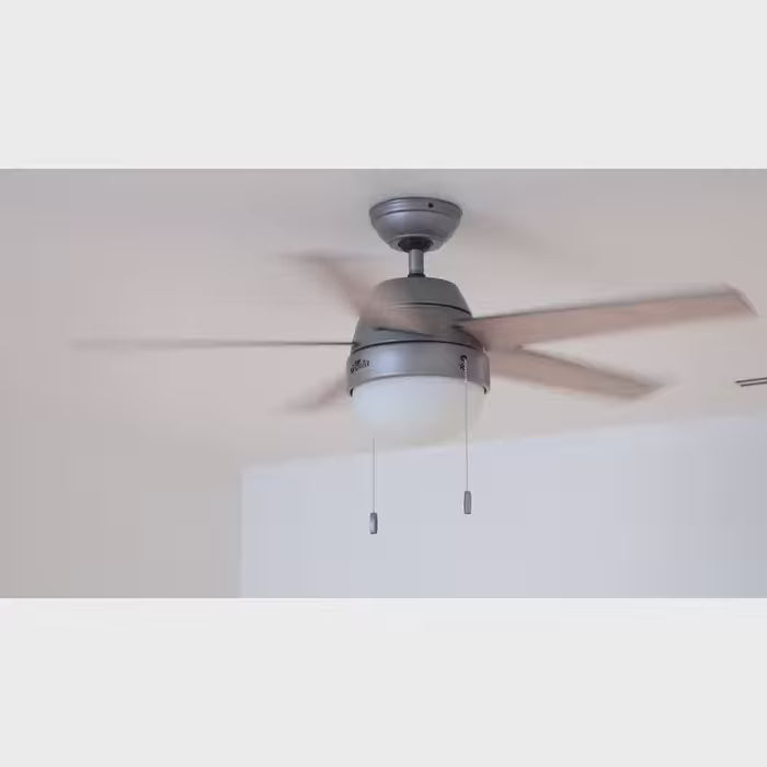 Hunter Fan Anslee Pull Chain Ceiling Fan with 18W LED