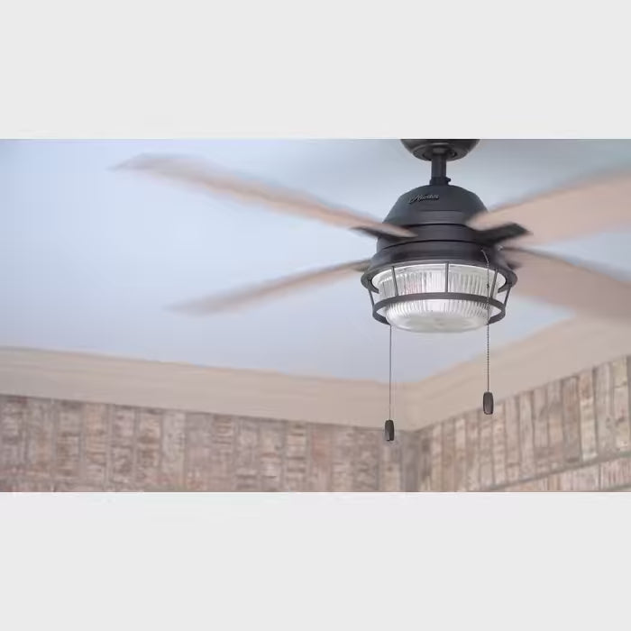 Hunter Fan Ocala 52" Indoor/Outdoor Pull Chain Ceiling Fan with 18W LED