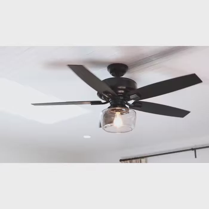 Hunter Fan Bennett 52" Indoor Ceiling Fan with 5W LED and Remote