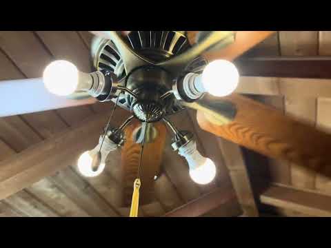 Quorum Pinnacle 52" Indoor Pull Chain Ceiling Fan