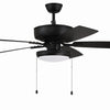 Pro Plus 119 52" Ceiling Fan in Flat Black