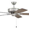 Pro Plus 52" Fan 52" Ceiling Fan in Brushed Polished Nickel
