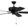 Pro Plus 52" Fan 52" Ceiling Fan in Flat Black