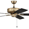 Pro Plus 52" Fan 52" Ceiling Fan in Satin Brass