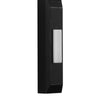 Push Button Thin Profile Surface Mount Pushbutton in Flat Black