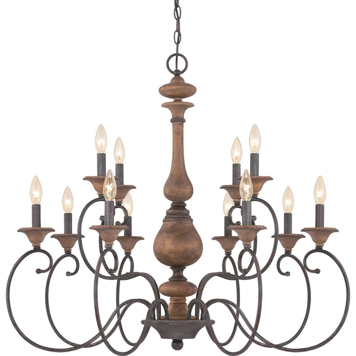 Quoizel 12 Light Chandelier