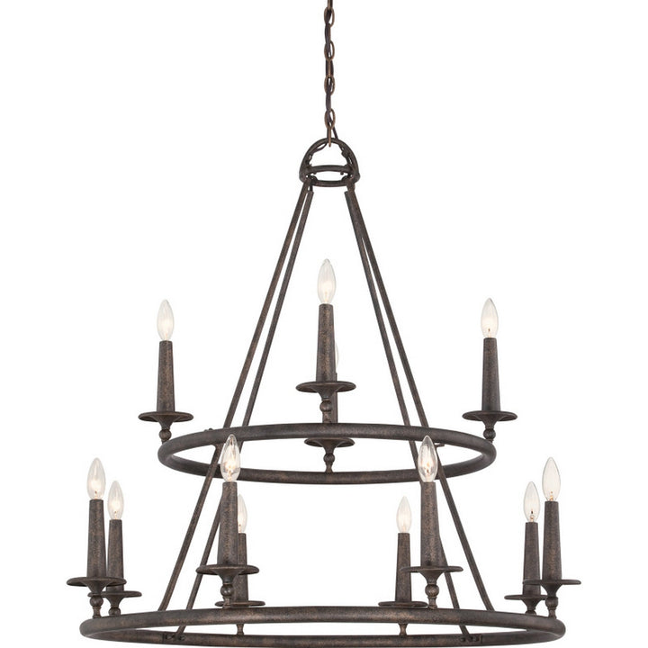 Quoizel 12 Light Chandelier