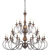 Quoizel 24 Light Chandelier