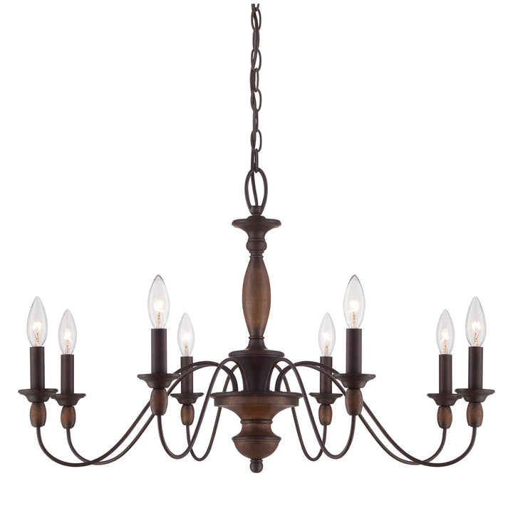 Quoizel Eight Light Chandelier