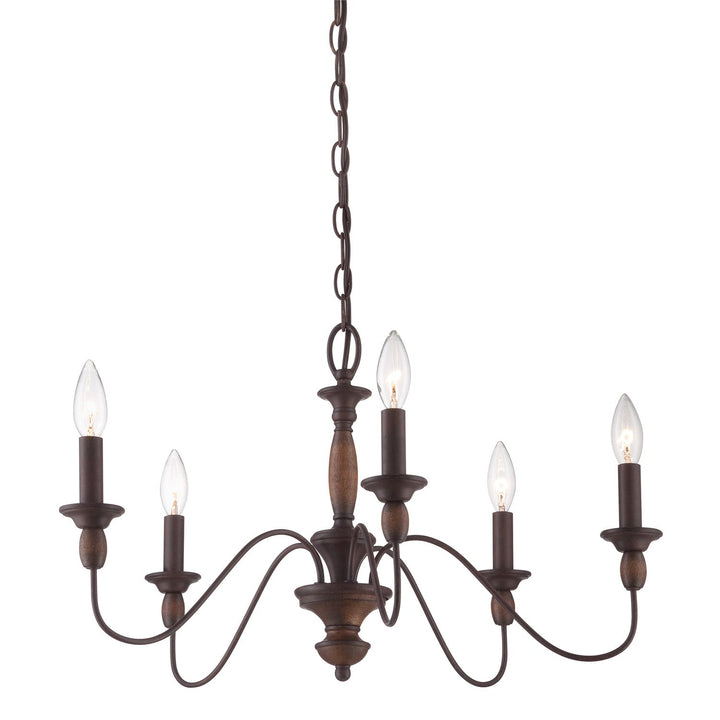 Quoizel Five Light Chandelier