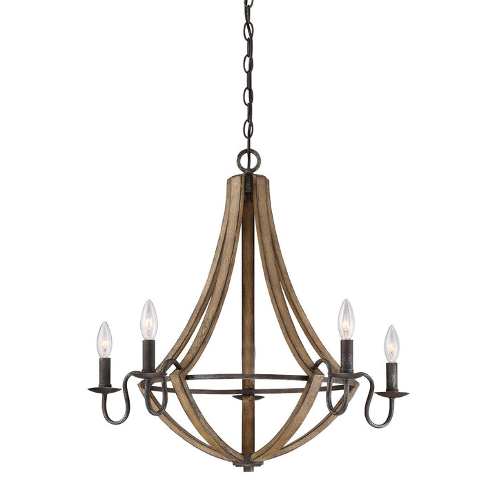 Quoizel Five Light Chandelier