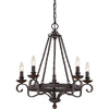 Quoizel Five Light Chandelier
