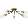 Quoizel Five Light Flush Mount