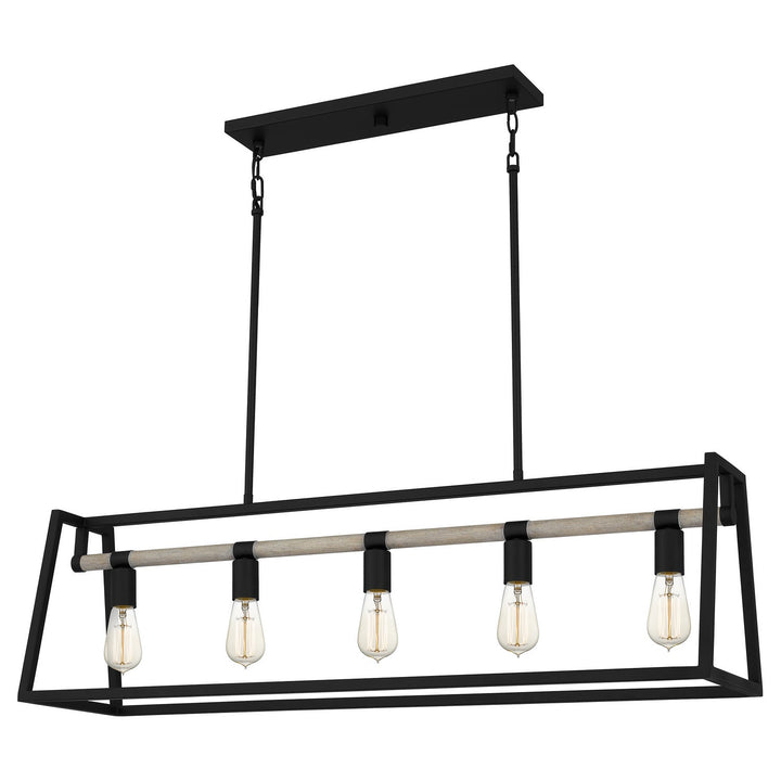 Quoizel Five Light Linear Chandelier