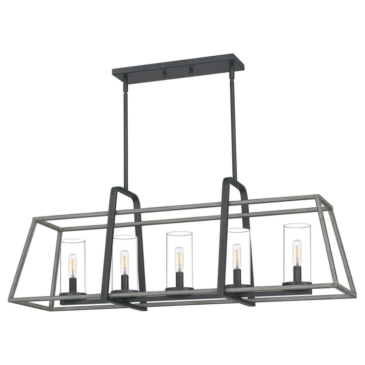 Quoizel Five Light Linear Chandelier