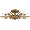 Quoizel Five Light Semi Flush Mount