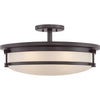 Quoizel Five Light Semi Flush Mount