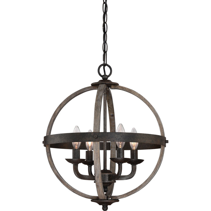 Quoizel Four Light Foyer Pendant