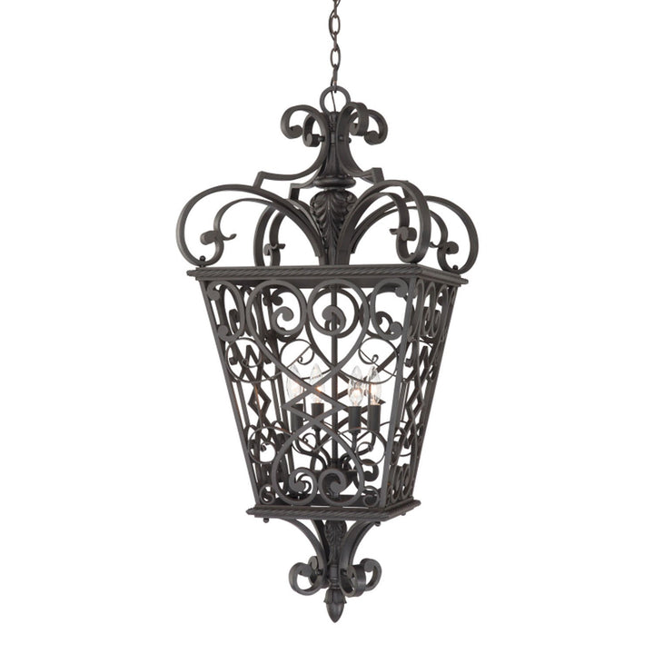 Quoizel Four Light Outdoor Hanging Lantern