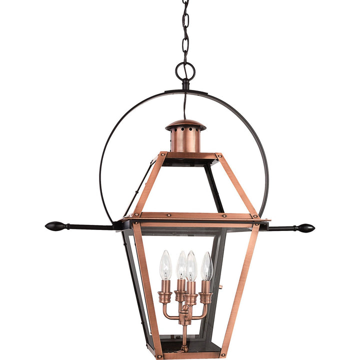 Quoizel Four Light Outdoor Hanging Lantern