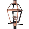 Quoizel Four Light Outdoor Post Mount