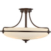 Quoizel Four Light Semi-Flush Mount