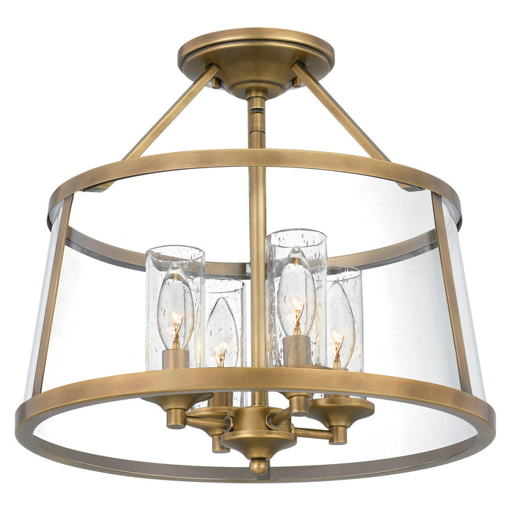 Quoizel Four Light Semi-Flush Mount