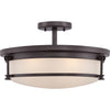 Quoizel Four Light Semi-Flush Mount