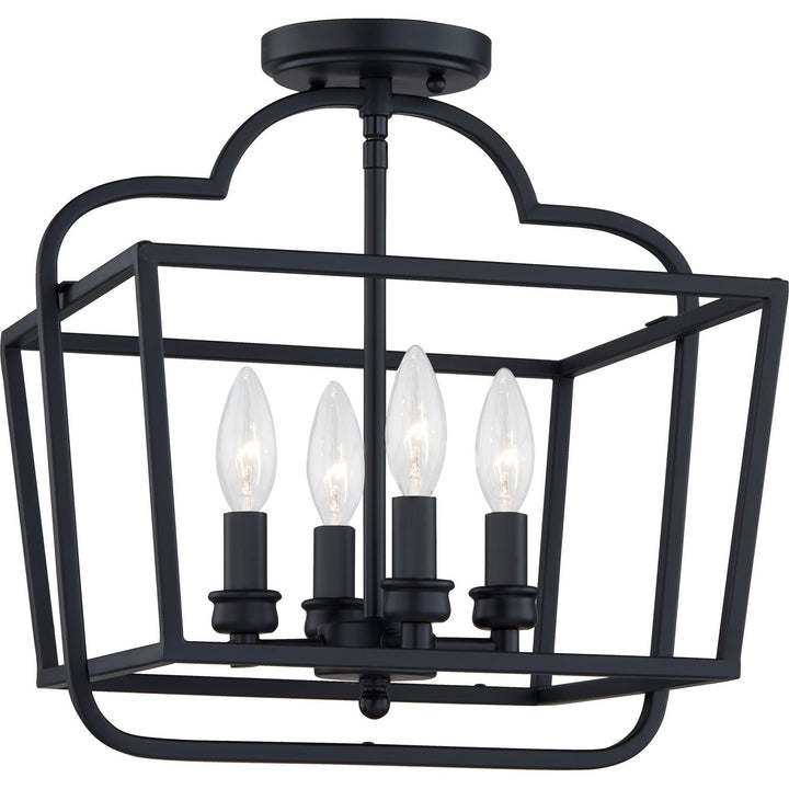 Quoizel Four Light Semi-Flush Mount