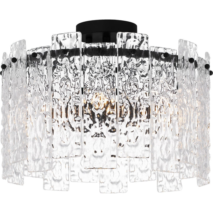 Quoizel Four Light Semi Flush Mount