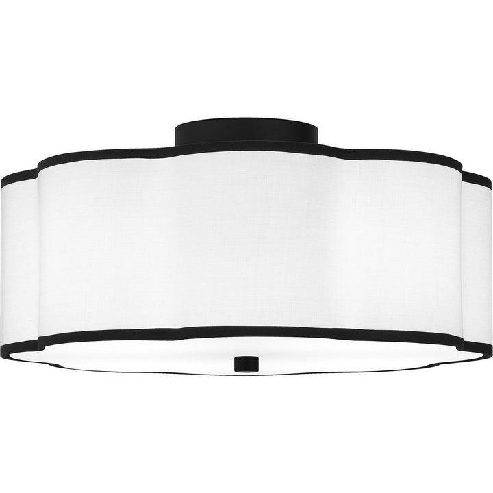 Quoizel Four Light Semi Flush Mount